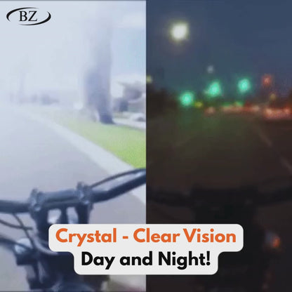 BikerZoneZ Polarized Sunglasses | Includes 4 Lens Colors