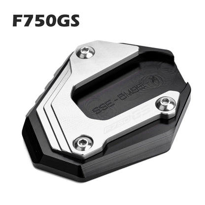BikerZoneZ Motorcycle Kickstand Pad BMW