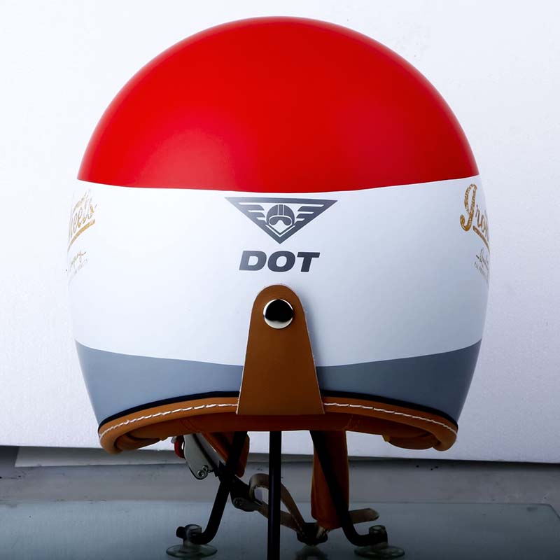 The Street King - Vintage Open Face Helmet - DOT & ECE Approved