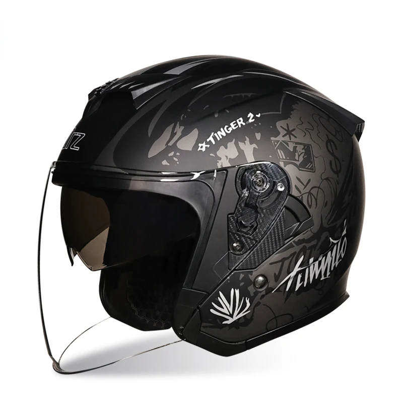 Shadow Rider Open Face Helmet - DOT Certified