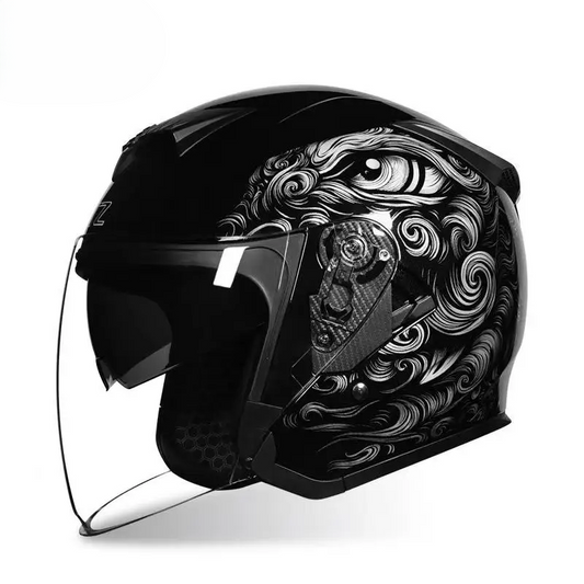 Shadow Rider Open Face Helmet - DOT Certified