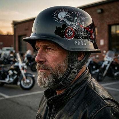 M35 Stahlhelm Retro Half Helmet – DOT & ECE Approved