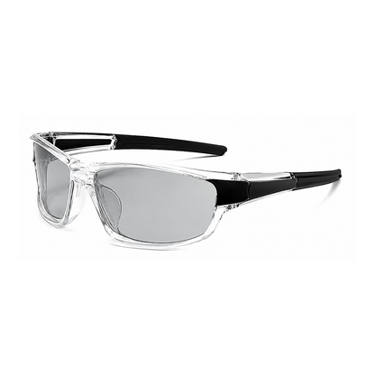 BikerZonez Photochromic Polarized Riding Glasses